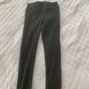 Fuzzy Black PJ Leggings